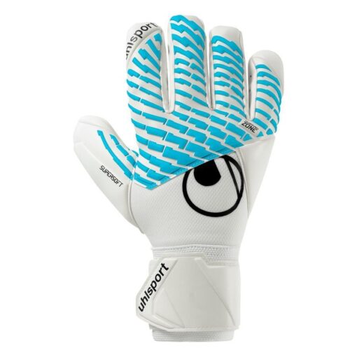 Uhlsport Målmandshandske Fangmaschine CyberTec Supersoft HN - Hvid/Turkis/Sort