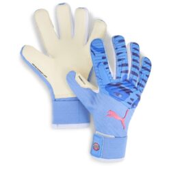 PUMA Målmandshandske Future Pro Hybrid Klub VM X KidSuper - Blå/Pink LIMITED EDITION