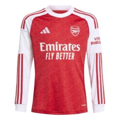 Arsenal Hjemmebanetrøje 2025/26 Børn Lange Ærmer