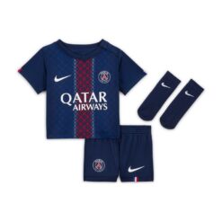 Paris Saint-Germain Hjemmebanetrøje 2025/26 Baby-Kit Børn