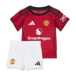 Manchester United Hjemmebanetrøje 2025/26 Baby-Kit Børn