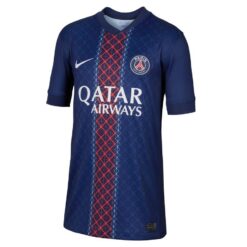 Paris Saint-Germain Hjemmebanetrøje 2025/26 Børn
