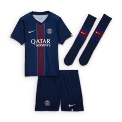 Paris Saint-Germain Hjemmebanetrøje 2025/26 Mini-Kit Børn
