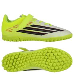 adidas F50 Club velcro TF Born For Goals - Gul/Sort/Rød Børn