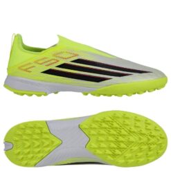 adidas F50 League Laceless TF Born For Goals - Gul/Sort/Rød Børn