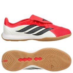 adidas Predator League Fold-over Tongue IN Born For Goals - Rød/Sort/Hvid Børn