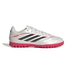 adidas Copa Pure Club IV TF Born For Goals - Hvid/Sølv/Sort/Rød Børn