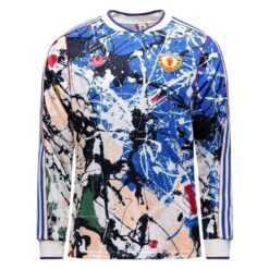 Manchester United Trøje Stone Roses - Multicolor Lange Ærmer