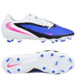 Nike Phantom 6 Academy Low Cut MG Attack - Blå/Pink/Hvid