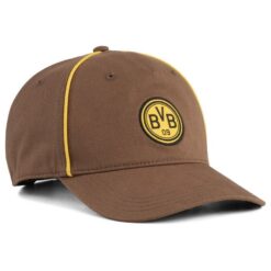 PUMA Dortmund Kasket King - Brun/Gul