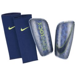 Nike Benskinner Mercurial Lite Superlock - Blå/Navy/Neon