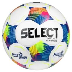 Select Fodbold Brillant Super UZ V26 Eliteserien - Hvid/Blå