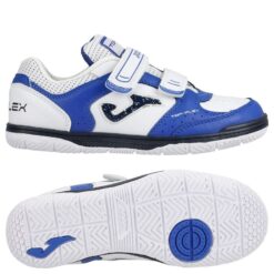 Joma Top Flex velcro IN - Konge blå/Hvid Børn