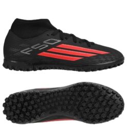 adidas F50 Club Mid TF Immortal DNA - Sort/Rød Børn