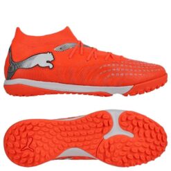 PUMA Future 9 Match TT Unleashed - Rød/PUMA Hvid/PUMA Sort/Puma Silver