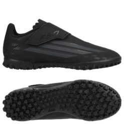 adidas F50 Club velcro TF Immortal DNA - Sort/Grå/Sort Børn