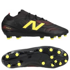 New Balance Tekela V5 Team Low Cut MG Live Wire - Sort/Gul Kvinde