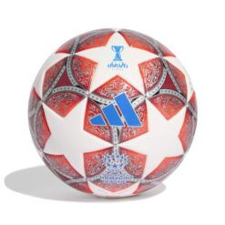 adidas Fodbold Kvinde Champions League Finale 2025/26 Oslo Mini - Hvid/Rød