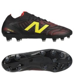 New Balance Tekela V5 Elite Low Cut MG Live Wire - Sort/Gul