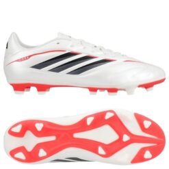 adidas Copa Pure IV Club FxG Born For Goals - Hvid/Sølv/Sort/Rød Børn
