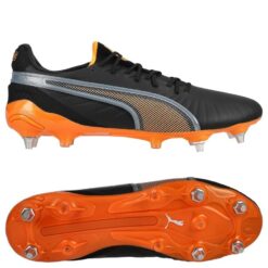 PUMA King Ultimate SG Hot Pursuit - PUMA Sort/Orange/Puma Silver
