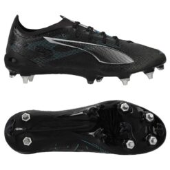 PUMA Ultra 5 Ultimate SG Eclipse - PUMA Sort/Puma Silver/Blå