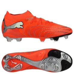 PUMA Future 9 Ultimate FG Unleashed - Rød/PUMA Hvid/PUMA Sort/Puma Silver