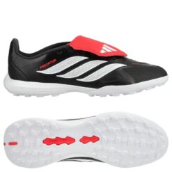 adidas Predator League Fold-over Tongue TF Immortal DNA - Sort/Hvid Rød Børn