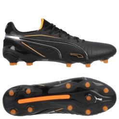PUMA King Ultimate FG/AG Eclipse - PUMA Sort/Orange/Puma Silver