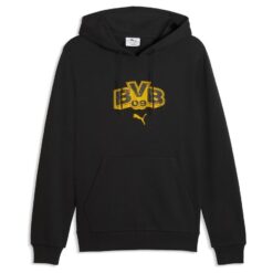 PUMA Dortmund Hættetrøje FtblCulture - Sort/Gul