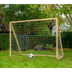 Homegoal - Classic Senior Natur - Fodboldmål i træ - 200x160 cm