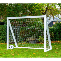 Homegoal - Pro Junior hvid - Fodboldmål i træ - 175x140 cm