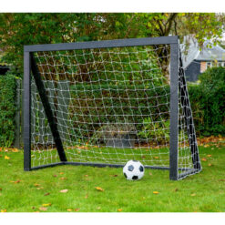 Homegoal - Pro Junior sort - Fodboldmål i træ - 175x140 cm