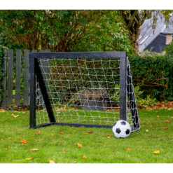Homegoal - Pro Micro sort - Fodboldmål i træ - 125x100 cm