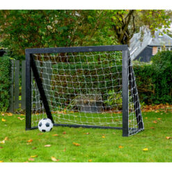 Homegoal - Pro Mini sort - Fodboldmål i træ - 150x120 cm