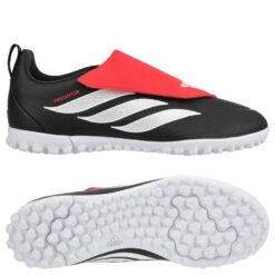 adidas Predator Club velcro TF Immortal DNA - Sort/Hvid/Rød Børn