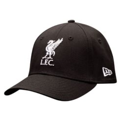 Liverpool Kasket 9Forty Core - Sort/Hvid Børn