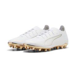 PUMA Ultra 6 Ultimate MG White Gold - PUMA Hvid/Guld/PUMA Sort