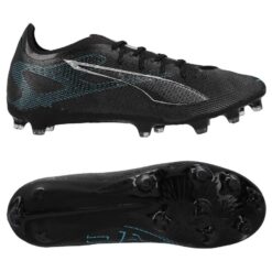PUMA Ultra 5 Pro FG/AG Eclipse - PUMA Sort/Puma Silver/Blå