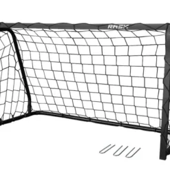 RASK Fodboldmål 150 x 90 cm SORT Stål