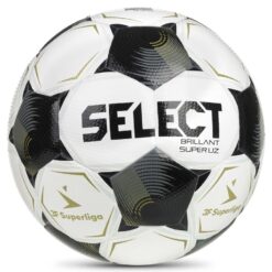 Select Fodbold Brillant Super UZ V26 3F Superliga - Hvid/Grå