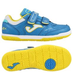 Joma Top Flex velcro IN - Blå/Gul Børn