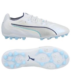 PUMA King 20 Ultimate MG Dreamrush - Sølv/Blå/Blå