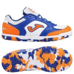 Joma Top Flex IN - Hvid/Blå/Orange Børn