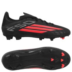 adidas F50 League FG/AG Immortal DNA - Sort/Rød Børn