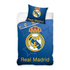 Real Madrid Sengetøj 140 x 200 cm - Blå