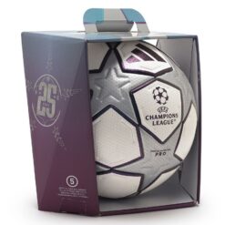 adidas Fodbold Pro Champions League 2025/26 Kampbold 3. - Hvid/Sølv