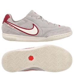 Nike Tiempo Streetgato PRM IC - Beige/Bordeaux Børn