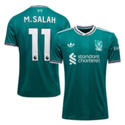 Liverpool 3. Trøje 2025/26 M.SALAH 11 Børn