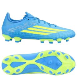 adidas F50 League MG Ice Cold Precision - Blå/Gul/Lyseblå